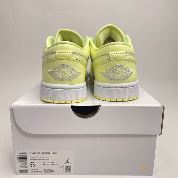 Nike Air Jordan 1 Retro Low WMNS “Lemonade” 2023 - Picture 4 of 4